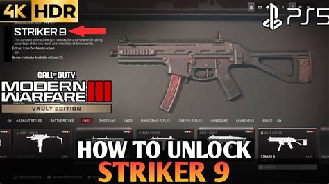 How To Unlock Striker 9 MW3 How To Get Striker 9 MW3 MW3 Striker 9