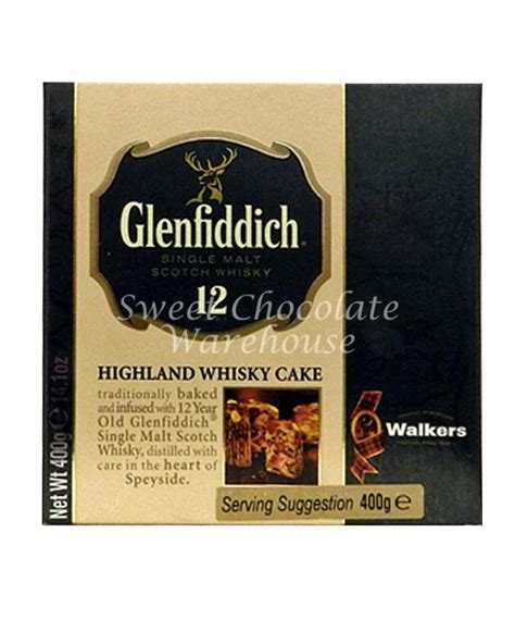 Glenfiddich Highland Whisky Cake G Sweet Chocolate Warehouse