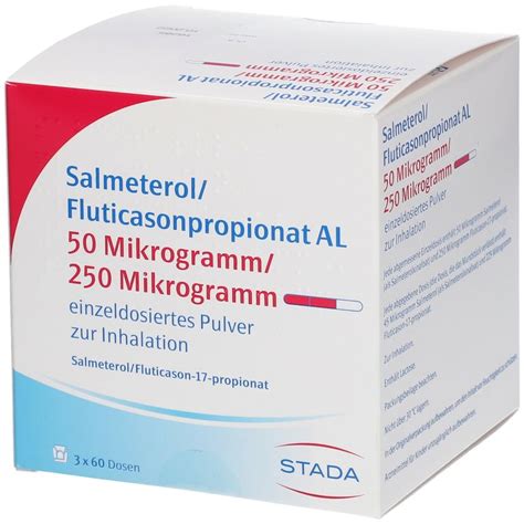 Salmeterol Fluticasonpropionat Al G G Stada X St Mit Dem E