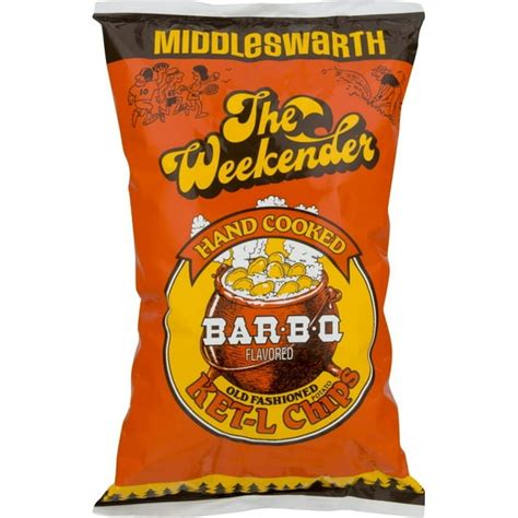 Hand Cooked Old Fashioned Ket L Potato Bar B Q Flavored The Weekender 4 Bags