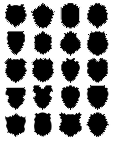 Premium Vector Police Badge Shape