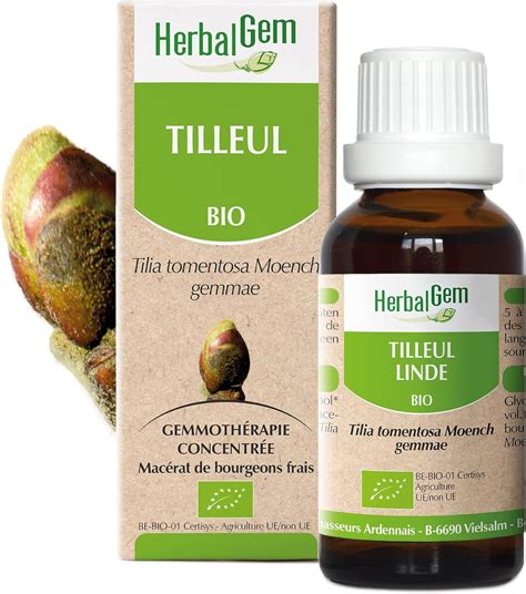 HERBALGEM Macérât Mère Tilleul Bio Complément Alimentaire