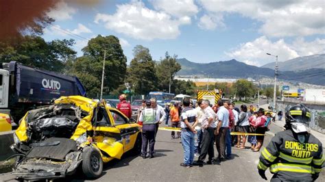 Cinco Heridos Tras Accidente En El Puente De Guajaló Metro Ecuador