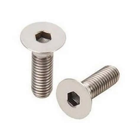 Round Full Thread Stainless Steel Countersunk Head Screw Material