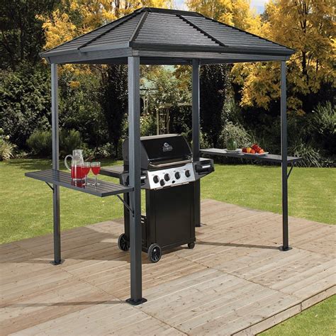 Sojag BBQ Ventura Hardtop Grill Gazebo5 X 8 Ft Grill Gazebo Bbq