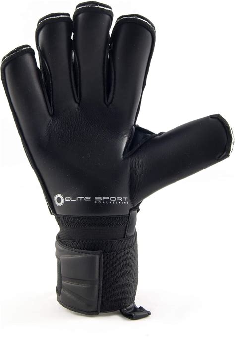 Elite Sport Black Solo Goalkeeper Gloves Yaxa Colombia