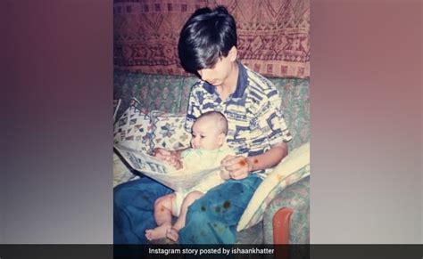 Shahid Kapoor In A Major Blast From The Past Ishaan Khatter S Caption Is Pure Gold