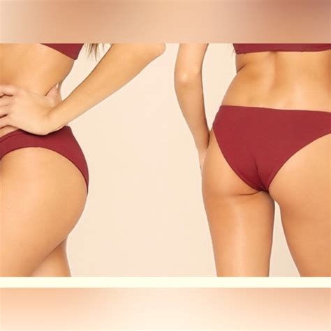 L Space Swim Lspace Sandy Solid Classic Bikini Bottoms In Burgundy