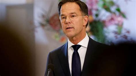 El Primer Ministro Neerlandés Rutte Pide Disculpas Por El Papel De