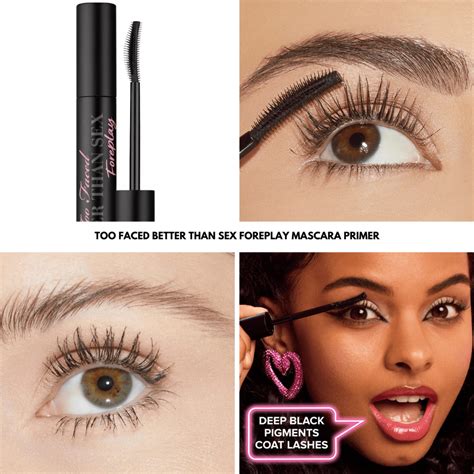 Too Faced Better Than Sex Foreplay Mascara Primer Beautyvelle Makeup News