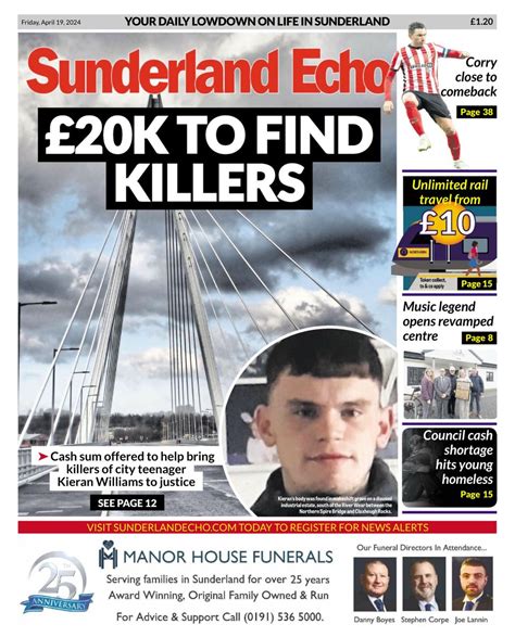 Sunderland Echo April 19 2024 Digital DiscountMags