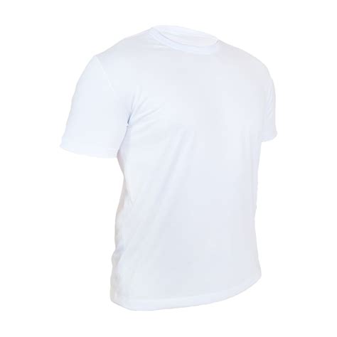 Camiseta Malha Fria PV Anti Pilling Branca Masculina Shopee Brasil