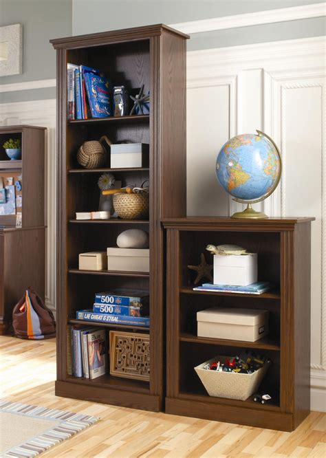 Madison 36 Inch And 72 Inch Bookshelf In Coffee Oak By Lang Furniture