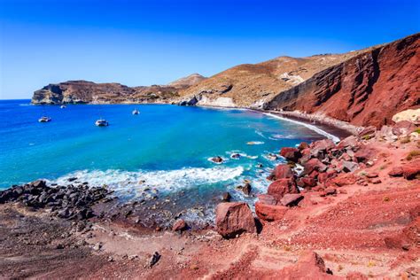 8 Enchanting Black Sand Beaches In Santorini Greece Bookaway