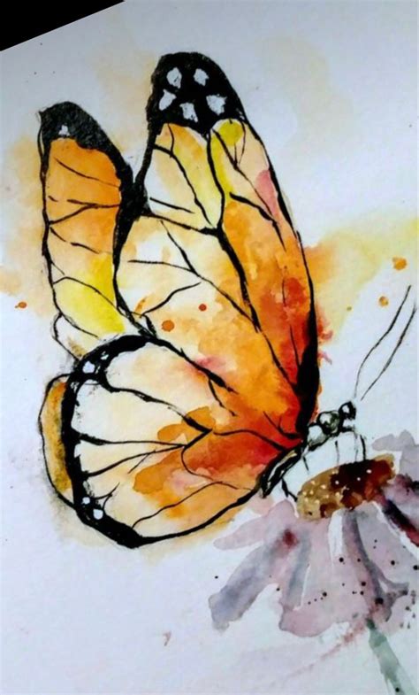 Butterfly Watercolor Painting