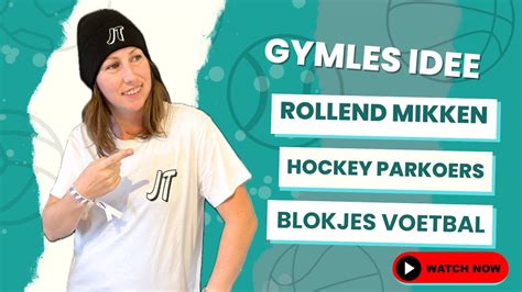 2 GYMLES IDEE Rollend Mikken Hockey Parkoers Blokjesvoetbal YouTube