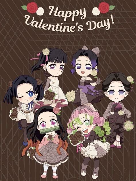 Kny Girl Valentines Day Official Art