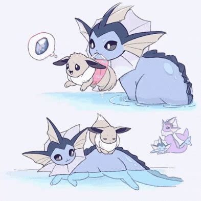 Eevee Y Vaporeon Cute Pokemon Wallpaper Cute Pokemon Pictures