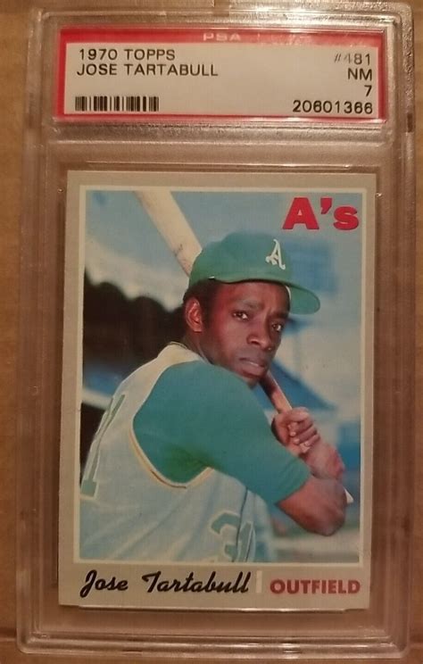 1970 Topps 481 Jose Tartabull For Sale Online EBay