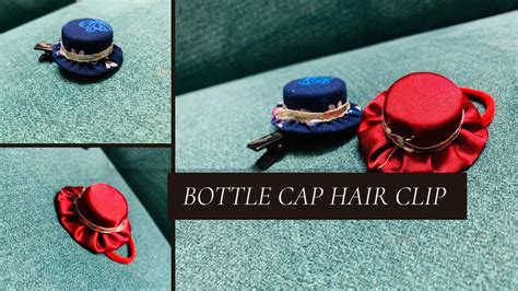 बटल bottle cap se hair clip how to make beautiful hair clip or