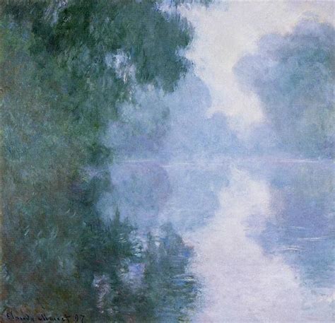 Morning on the Seine near Giverny, the Fog, 1893 - Claude Monet ...