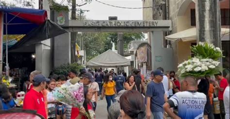 Mga Ipinagbabawal Na Bagay Kinumpiska Sa Pasig Catholic Cemetery