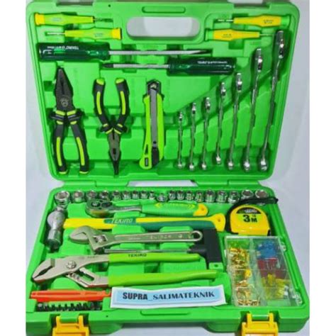 Jual Mekanik Tool Set Tekiro Mechanic Tools Set Pcs Shopee Indonesia