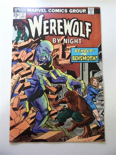 Werewolf By Night 17 1974 FN Condition MVS Intact Comic Books