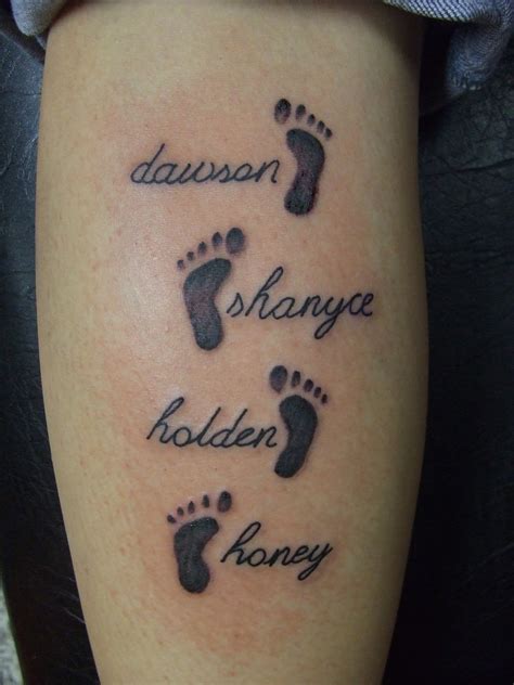 Footprint Tattoos Designs Ideas And Meaning Tattoos For You