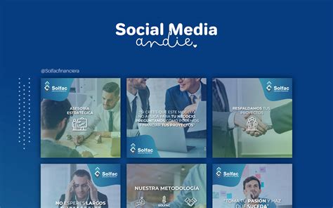 Social Media - Solfac on Behance