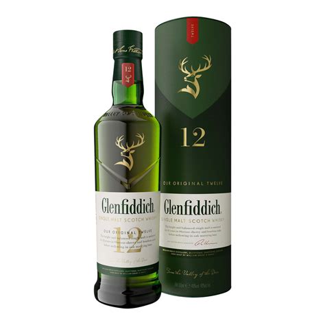 Glenfiddich 12 Year Old Single Malt Scotch Whiskey 750ml Sysco Food