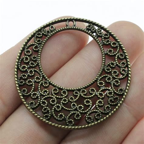 Wysiwyg Pcs X Mm Vintage For Jewelry Making Antique Bronze Color