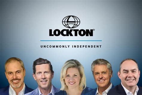 Lockton Elevates Five Leaders Under New Global Structure The Insurer