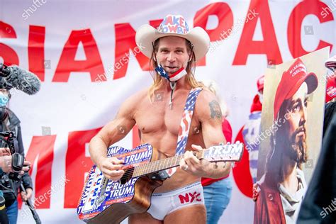 Robert John Burck Aka Naked Cowboy Editorial Stock Photo Stock Image