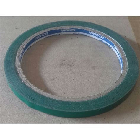 Jual Isolasi Warna HIJAU TUA 6mm X 50m Selotip Solasi Lakban Tapes Opp