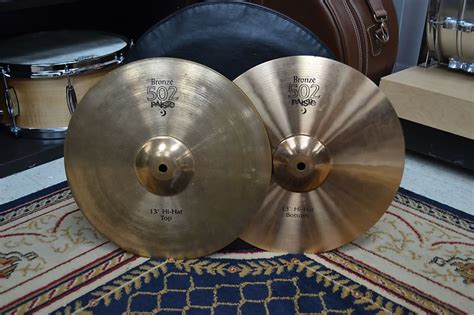 Paiste Hi Hats Pair Reverb