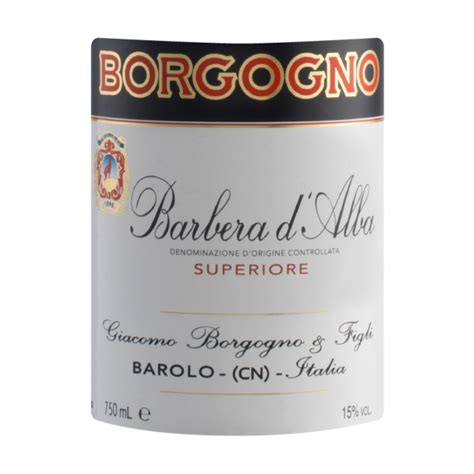 Borgogno Barbera D Alba Superiore Doc Wine Plus Thailand