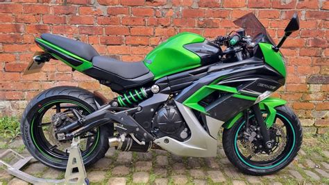 Kawasaki ER6F ABS 2016 IOS MBK YouTube