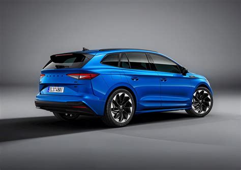 Skoda Enyaq Sportline iV Electric Crossover Unveiled With 500+ Km Range