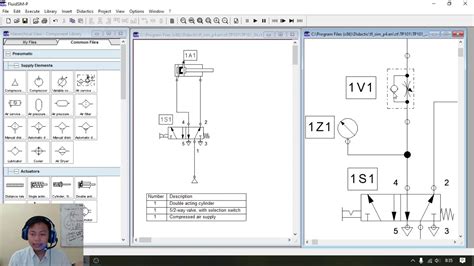 Materi FluidSIM 4 2 Pneumatik 2 ONE WAY FLOW CONTROL VALVE YouTube