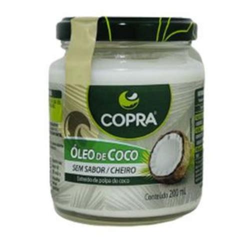 Oleo De Coco Copra Sem Sabor E Sem Cheiro 200ml Shopee Brasil