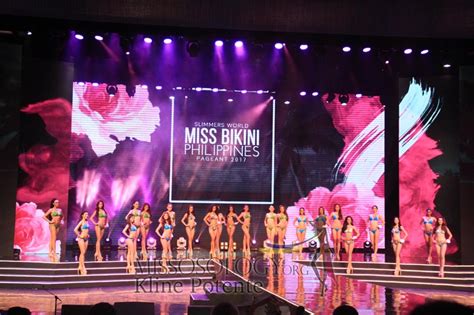 PHOTO GALLERY Miss Bikini Philippines 2017 Finals Night Missosology