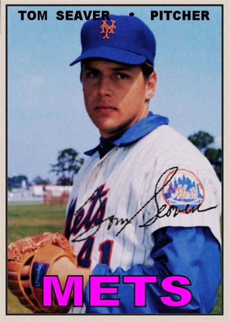 Cards That Never Were 1967 Topps Tom Seaver New York Mets Baseball