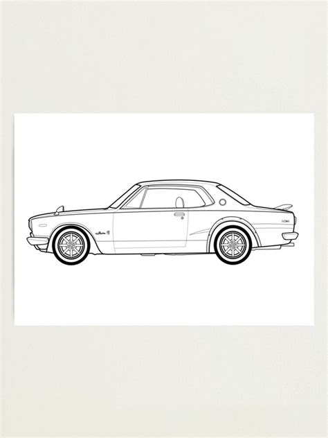 Gtr Drawing Outline