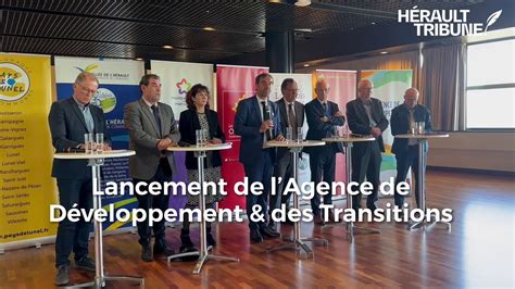 Montpellier Lancement de l Agence de Développement et des Transitions