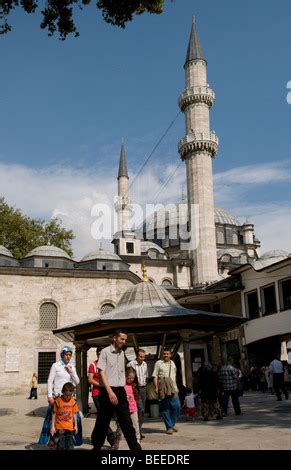 Ey P Sultan Moschee Camii Istanbul T Rkei Grabstein Grab