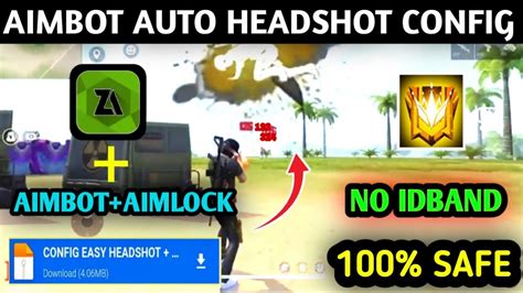 Free Fire No Drag Auto Headshot Config File🎯 New Update Free Fire