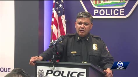 Albuquerque Police Chief Discusses Administrative Investigation Into Dwi Officers