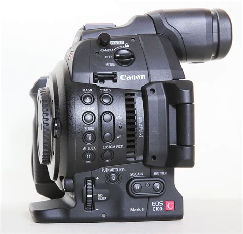 Canon Eos C100 Mark Ii Cinema Camera Body No Top Handle 90 Day