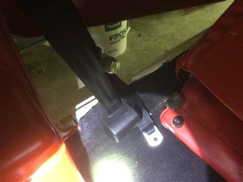 Need Help With Seat Belt Installation Vintage Mustang Forums